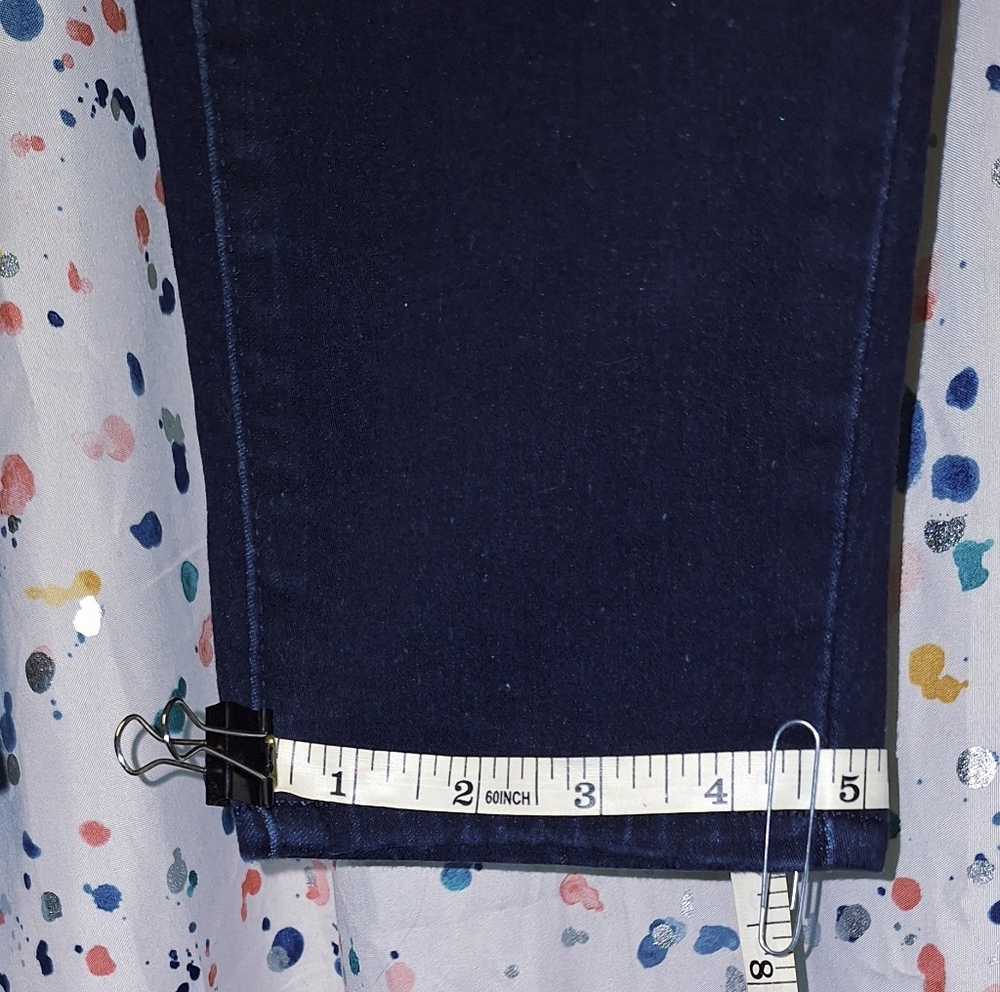 Buy 1 Get 1 50% Off--Levi Strauss Women's Dark Indigo Skinny Jeans Size 16 - Picture 8 of 15